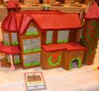 Larissa Johnson's 2012 submission was a replica of the Bass Mansion near the University of Saint Francis. (Photo courtesy of the Johnson family)