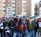 Participants take to the streets once again for the March for Life, meant to annually remind the community of the Supreme Court decision in Roe v. Wade, which legalized abortion in 1973. This is the 40th year since the decision was rendered and the 39th march, which began at the University of Saint Francis Performing Arts Center and ended at the E. Ross Adair Federal Building.