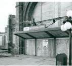 Taken March 20, 1991, the Baker Street Station is shown boarded up after Amtrack closed the station. (Photo by The News-Sentinel)