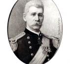 This drawing of Henry Lawton was made in 1900, about a year after his death. It is part of the Civil War display at the History Center.