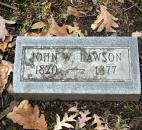 John Dawson (1820-1877) was the editor of the fort Wayne Daily Times. In 1861, he spoke against the presence of Camp Allen. He believed it would encourage further debauchery in the city.