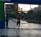 Austen Davenport was the winner of the men's 4-mile race at the Fort4Fitness. (Photo by Reggie Hayes of The News-Sentinel)