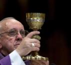In this February photo, the Archbishop of Buenos Aires, Cardinal Jorge Bergoglio, leads a Mass at the Metropolitan Cathedral in Buenos Aires, Argentina. (Associated Press file photo)