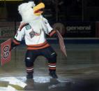 Fort Wayne Komets' mascot Icy D. Eagle celebrates 20 years