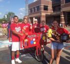 Team Shake N Bake at the at the Fort Wayne Newspapers Three Rivers Festiavl Bed Race. Photo submitted by Shanon Mullinix.