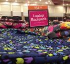 The Vera Bradley Outlet Sale features everything from purses to bagpacks. (Photo by Jaclyn Goldsborough of The News-Sentinel)