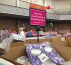 The Vera Bradley Outlet Sale features unique items such as flipflops. (Photo by Jaclyn Goldsborough of The News-Sentinel)