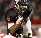 Bishop Luers linebacker Jaylon Smith gets set for a play during the second half of the Knights’ 22-20 win over North Side on Friday at Luersfield. (By Chad Ryan of INMedia Source)