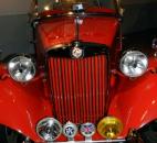 Grille of the 1953 MG TD Roadster