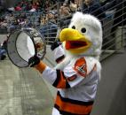 Fort Wayne Komets' mascot Icy D. Eagle celebrates 20 years