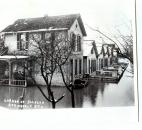 Water from the St. Marys River flooded residences on the corner of Jackson and Greely streets. (News-Sentinel file photo)