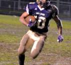 New Haven senior Isaiah Lee looks for running room Friday night against East Noble. (By Blake Sebring of The News-Sentinel)