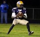 New Haven junior Jordan Hogue looks to pitch the ball during Friday’s game against East Noble. (By Blake Sebring of The News-Sentinel)