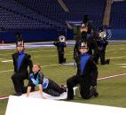 The Norwell Marching Knights present "Creye" during Class C competition. The band finished in fourth place. Photo by Garth Snow