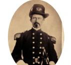 This image of Sion Bass is in the collection of the History Center in Fort Wayne. His mother-in-law, Eliza George, enlisted as a military nurse after his death on the battlefield.