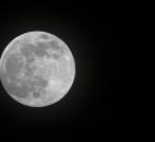 A full moon rises over Miami on Saturday. A full moon rises over Miami on Saturday.