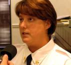 Fort Wayne Fire Department Assistant Chief Amy Biggs has been named fire chief to replace Peter X. Kelly, who is retiring. She will be the city's first female fire chief. Photo by Christian Sheckler