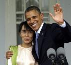 The impoverished nation of Burma emerged from its long isolation in 2012, and formerly imprisoned democracy advocate and Nobel Peace Prize winner Aung San Suu Kyi was elected to Parliament. In November, President Obama became the first U.S. president to visit the Asian nation also known as Myanmar. Photo by The Associated Press