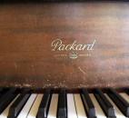 A Packard grand piano, built in Fort Wayne, was part of the Indiana Hotel. The Embassy Theatre Foundation hopes to restore the finish of this instrument to its original color.